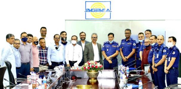 Industrial Police chief meets BGMEA president, discuss law and order in RMG sector