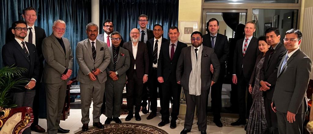 Bangladesh Embassy in Belgium hosts reception to BGMEA delegation