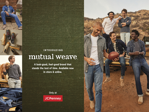 JCPenney Launches the Mutual Weave™ Lifestyle Brand for Men