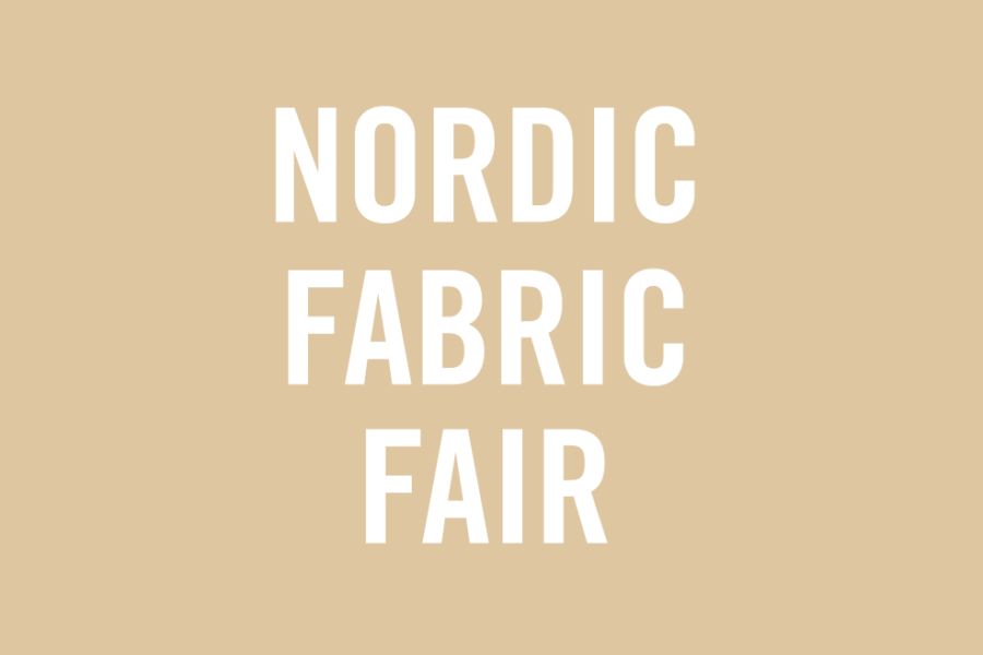 Swedish textile producers participate in the Nordic Fabric Fair on August 24–25