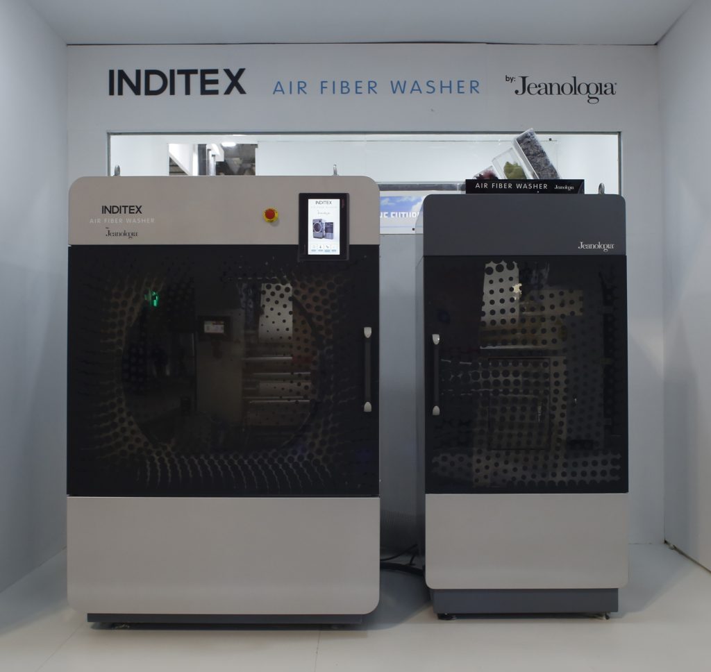 Inditex and Jeanologia develop Air Fiber Washer, the first industrial air system designed to reduce microfiber shedding in textiles