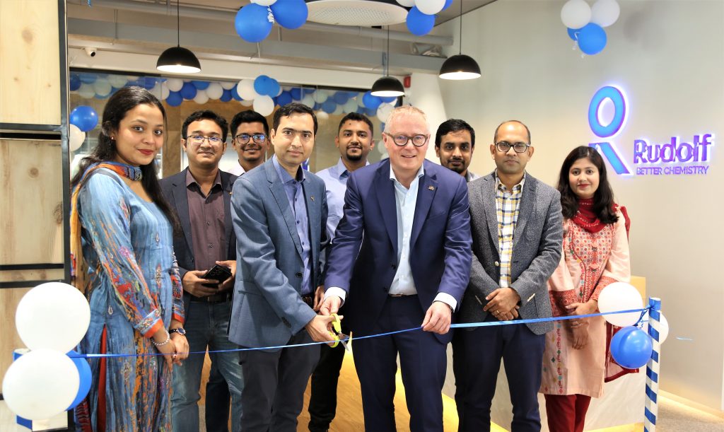 RUDOLF MOVES TO A NEW OFFICE IN DHAKA